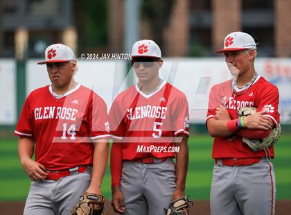 Thumbnail 2 in Glen Rose @ Springtown (UIL Baseball 4A Region 1 Area Round - Game 3) photogallery.