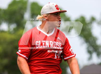 Thumbnail 3 in Glen Rose @ Springtown (UIL Baseball 4A Region 1 Area Round - Game 3) photogallery.