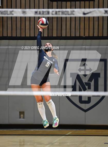 Thumbnail 3 in Redwood @ Marin Catholic (CIF NCS D2 Final) photogallery.