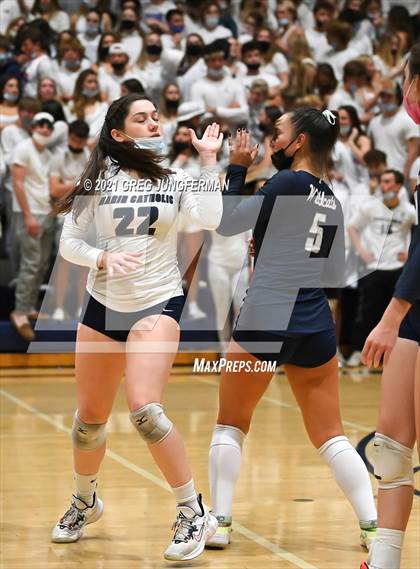 Thumbnail 2 in Redwood @ Marin Catholic (CIF NCS D2 Final) photogallery.