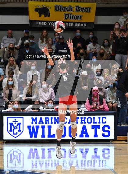Thumbnail 1 in Redwood @ Marin Catholic (CIF NCS D2 Final) photogallery.