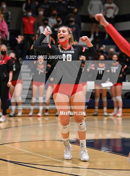 Thumbnail 2 in Redwood @ Marin Catholic (CIF NCS D2 Final) photogallery.
