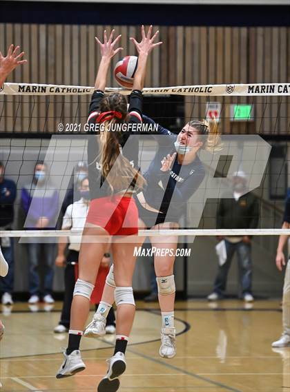Thumbnail 2 in Redwood @ Marin Catholic (CIF NCS D2 Final) photogallery.
