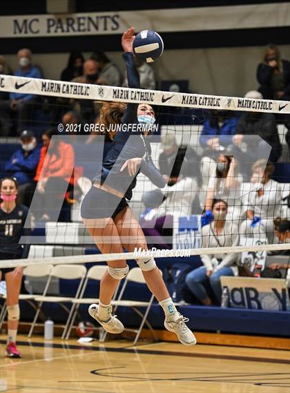 Thumbnail 1 in Redwood @ Marin Catholic (CIF NCS D2 Final) photogallery.