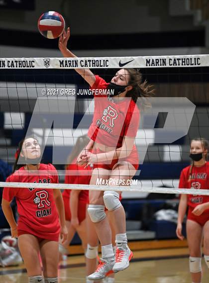 Thumbnail 1 in Redwood @ Marin Catholic (CIF NCS D2 Final) photogallery.