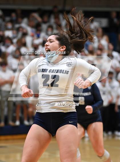 Thumbnail 3 in Redwood @ Marin Catholic (CIF NCS D2 Final) photogallery.