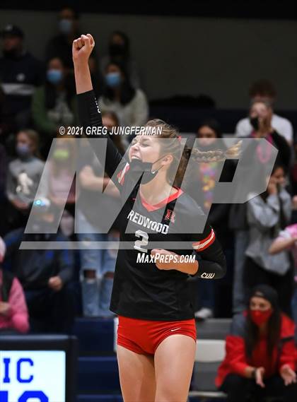 Thumbnail 2 in Redwood @ Marin Catholic (CIF NCS D2 Final) photogallery.