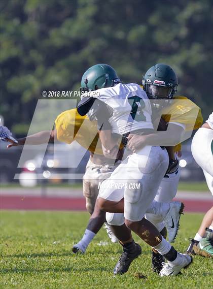 Thumbnail 2 in Bay Shore vs William Floyd Scrimmage photogallery.