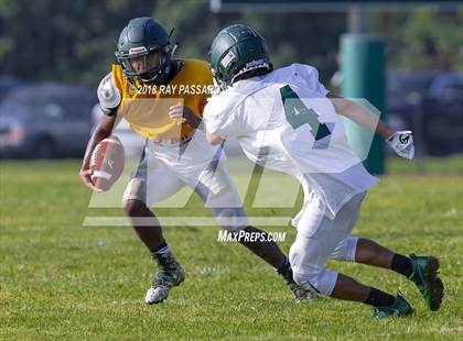Thumbnail 2 in Bay Shore vs William Floyd Scrimmage photogallery.