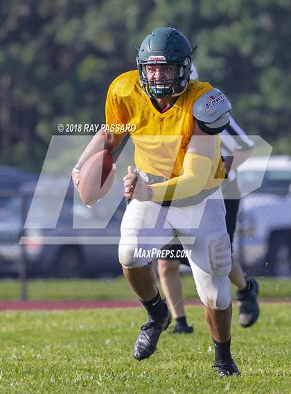 Thumbnail 1 in Bay Shore vs William Floyd Scrimmage photogallery.