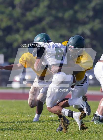 Thumbnail 3 in Bay Shore vs William Floyd Scrimmage photogallery.