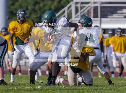 Thumbnail 1 in Bay Shore vs William Floyd Scrimmage photogallery.