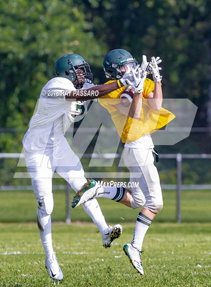 Thumbnail 2 in Bay Shore vs William Floyd Scrimmage photogallery.