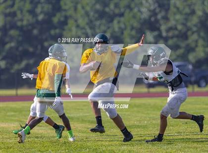 Thumbnail 3 in Bay Shore vs William Floyd Scrimmage photogallery.