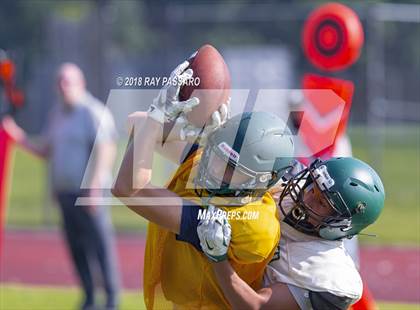 Thumbnail 1 in Bay Shore vs William Floyd Scrimmage photogallery.
