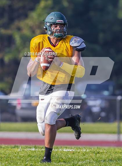 Thumbnail 1 in Bay Shore vs William Floyd Scrimmage photogallery.