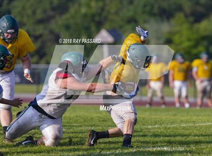 Thumbnail 2 in Bay Shore vs William Floyd Scrimmage photogallery.