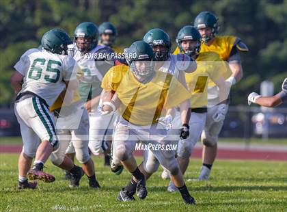 Thumbnail 1 in Bay Shore vs William Floyd Scrimmage photogallery.