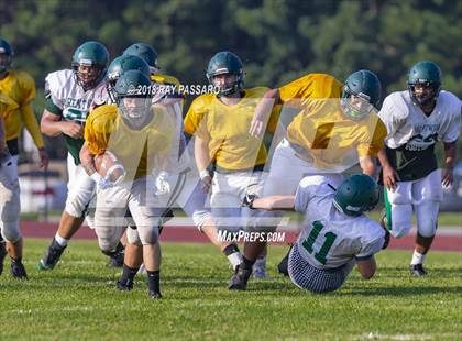 Thumbnail 2 in Bay Shore vs William Floyd Scrimmage photogallery.