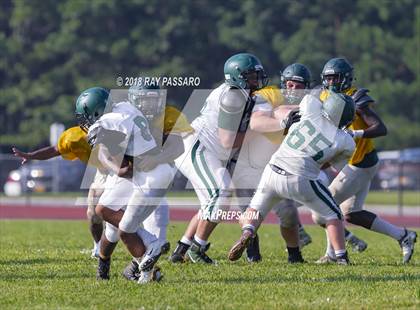 Thumbnail 1 in Bay Shore vs William Floyd Scrimmage photogallery.