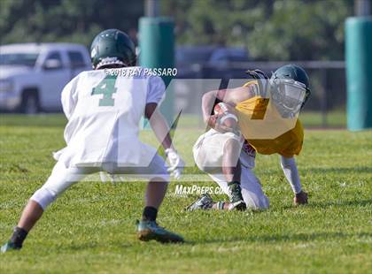 Thumbnail 2 in Bay Shore vs William Floyd Scrimmage photogallery.