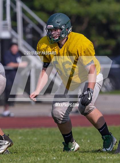 Thumbnail 3 in Bay Shore vs William Floyd Scrimmage photogallery.