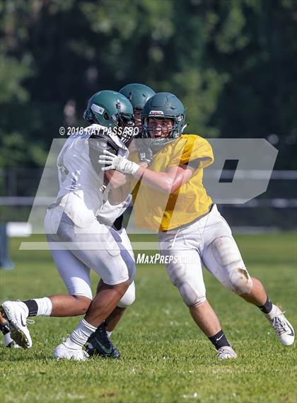 Thumbnail 1 in Bay Shore vs William Floyd Scrimmage photogallery.