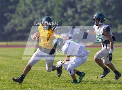 Thumbnail 3 in Bay Shore vs William Floyd Scrimmage photogallery.