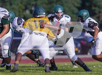 Thumbnail 1 in Bay Shore vs William Floyd Scrimmage photogallery.