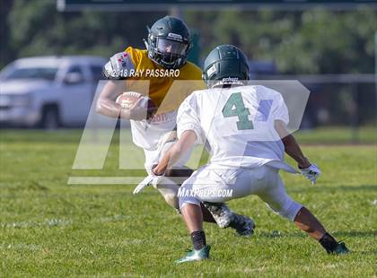 Thumbnail 3 in Bay Shore vs William Floyd Scrimmage photogallery.