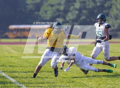 Thumbnail 1 in Bay Shore vs William Floyd Scrimmage photogallery.