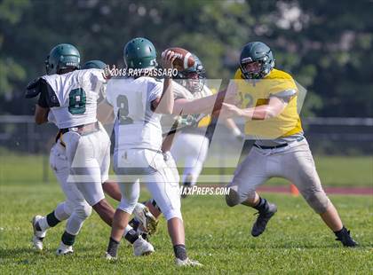 Thumbnail 1 in Bay Shore vs William Floyd Scrimmage photogallery.