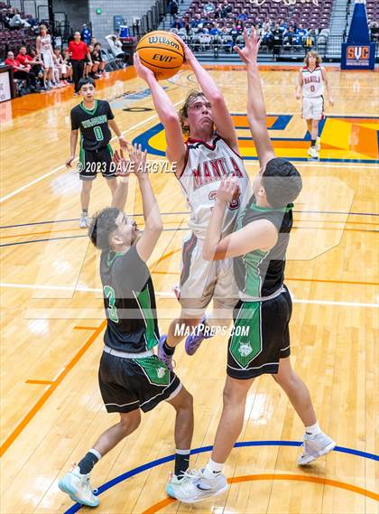 Thumbnail 2 in Manila vs. Wendover (UHSAA 1A Quarterfinal) photogallery.