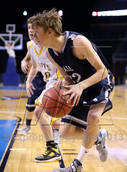 Thumbnail 3 in Caliche vs. Vail Christian (CHSAA 1A Third Place) photogallery.