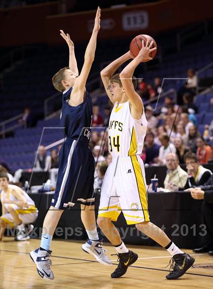 Thumbnail 2 in Caliche vs. Vail Christian (CHSAA 1A Third Place) photogallery.