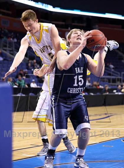 Thumbnail 2 in Caliche vs. Vail Christian (CHSAA 1A Third Place) photogallery.