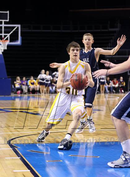 Thumbnail 3 in Caliche vs. Vail Christian (CHSAA 1A Third Place) photogallery.