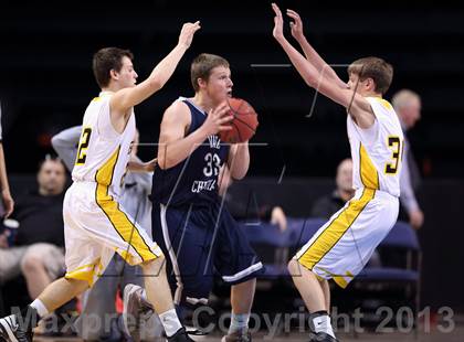Thumbnail 3 in Caliche vs. Vail Christian (CHSAA 1A Third Place) photogallery.