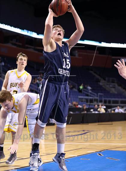 Thumbnail 3 in Caliche vs. Vail Christian (CHSAA 1A Third Place) photogallery.