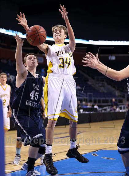 Thumbnail 3 in Caliche vs. Vail Christian (CHSAA 1A Third Place) photogallery.