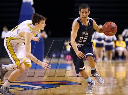 Thumbnail 1 in Caliche vs. Vail Christian (CHSAA 1A Third Place) photogallery.