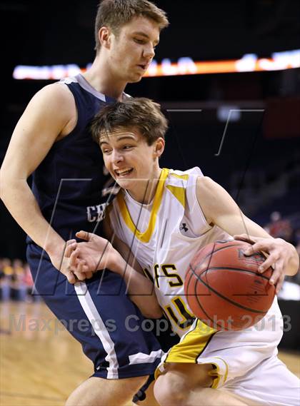 Thumbnail 2 in Caliche vs. Vail Christian (CHSAA 1A Third Place) photogallery.