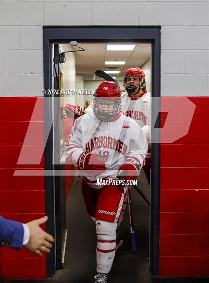 Thumbnail 2 in Hingham vs Braintree (MIAA Division 1 Sweet 16) photogallery.
