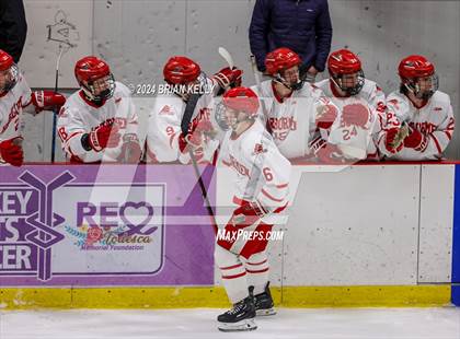 Thumbnail 2 in Hingham vs Braintree (MIAA Division 1 Sweet 16) photogallery.