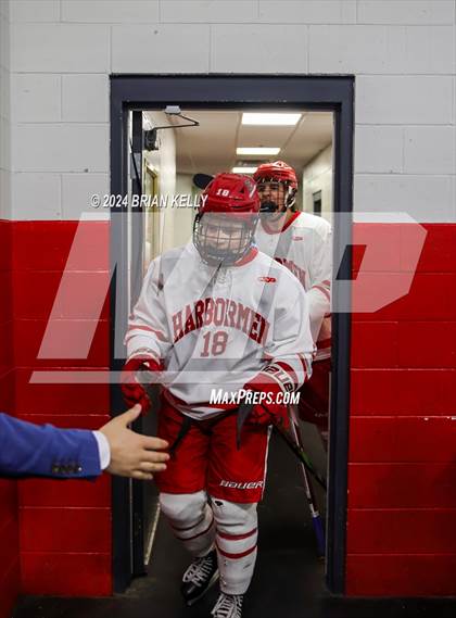 Thumbnail 3 in Hingham vs Braintree (MIAA Division 1 Sweet 16) photogallery.