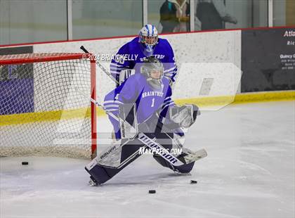 Thumbnail 3 in Hingham vs Braintree (MIAA Division 1 Sweet 16) photogallery.