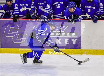 Thumbnail 2 in Hingham vs Braintree (MIAA Division 1 Sweet 16) photogallery.