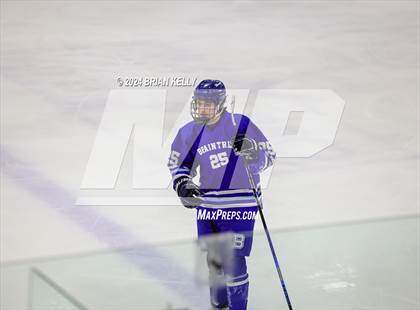 Thumbnail 2 in Hingham vs Braintree (MIAA Division 1 Sweet 16) photogallery.