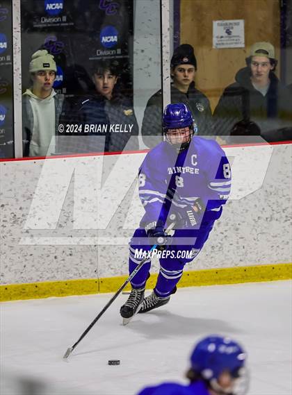 Thumbnail 3 in Hingham vs Braintree (MIAA Division 1 Sweet 16) photogallery.