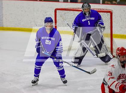 Thumbnail 3 in Hingham vs Braintree (MIAA Division 1 Sweet 16) photogallery.